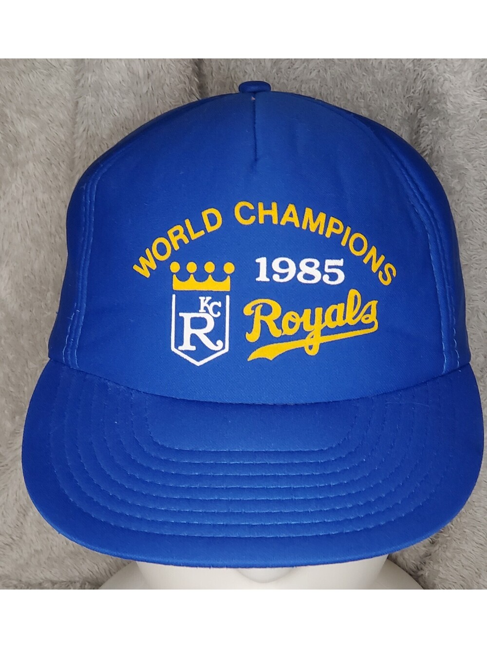 Vintage 1985 Kansas City Royals World Champions Sportcap Snapback Hat MLB